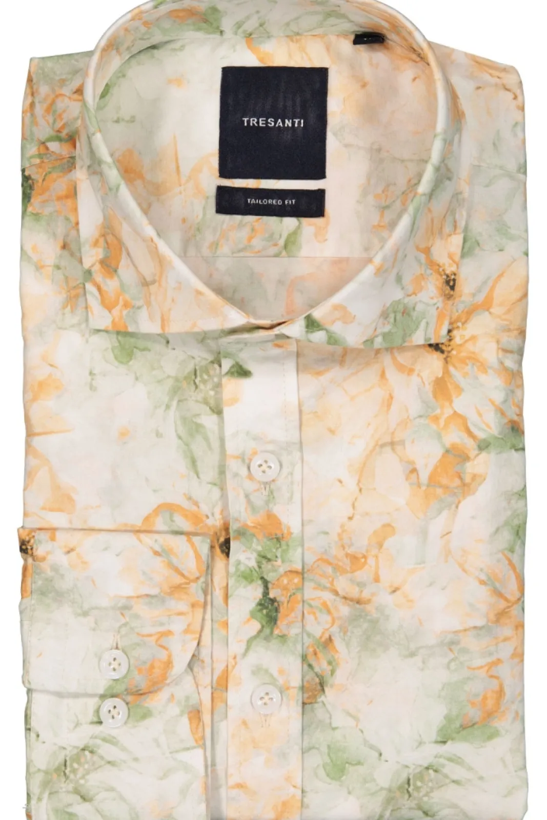 Skjortor>TRESANTI Adel |Shirt With Watercolor Flower Pattern