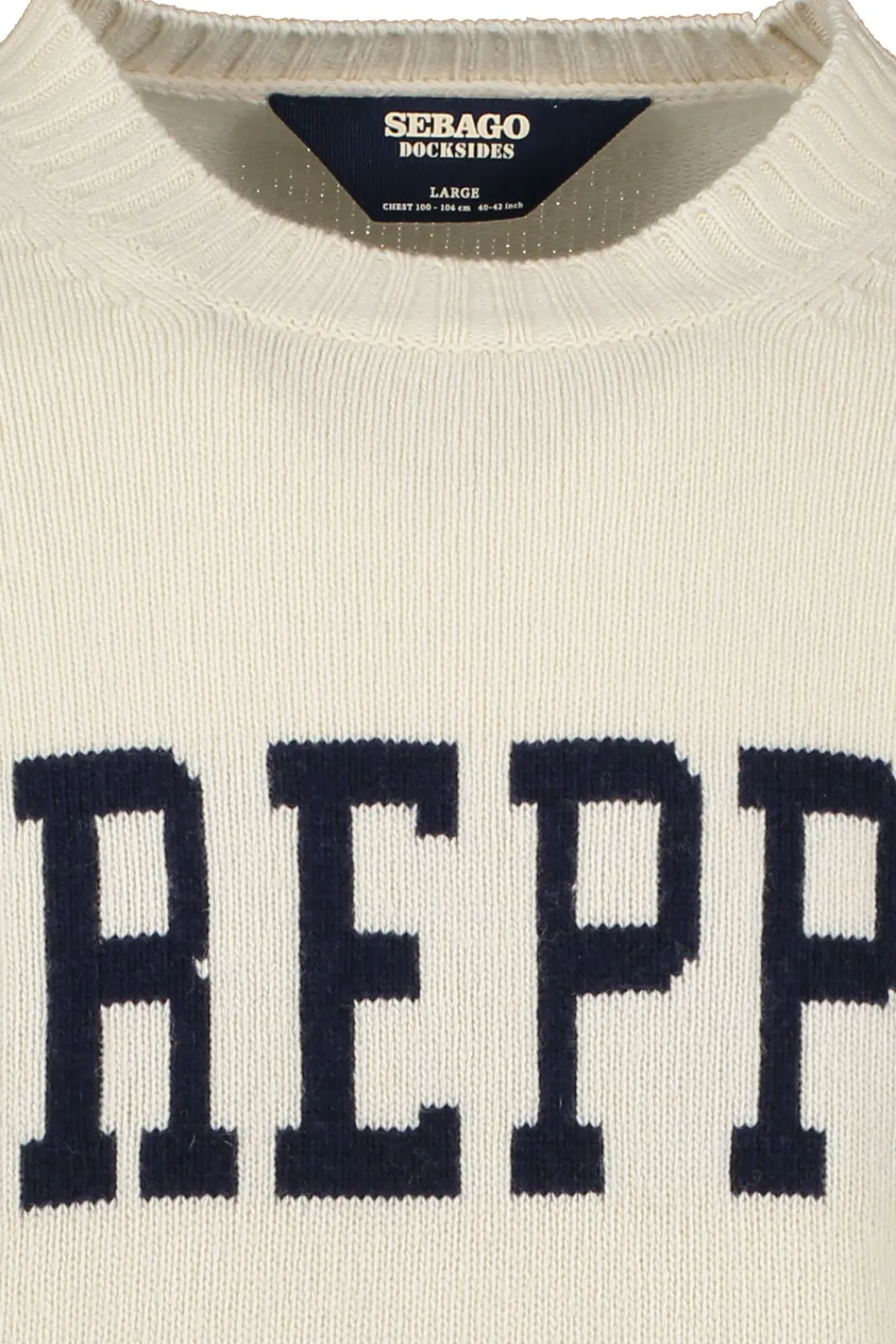 Stickat>SEBAGO Backrope Knitted Sweater
