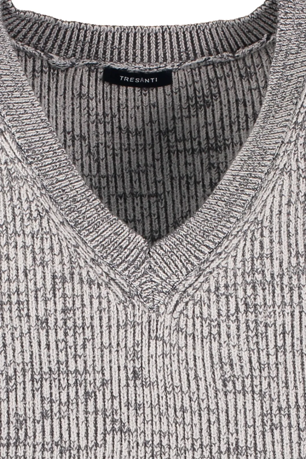 Stickat>TRESANTI Baleno | Rib Knit Spencer With V Neck