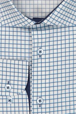 Shop Mortimer&Armstrong Checked Shirt Slim Fit
