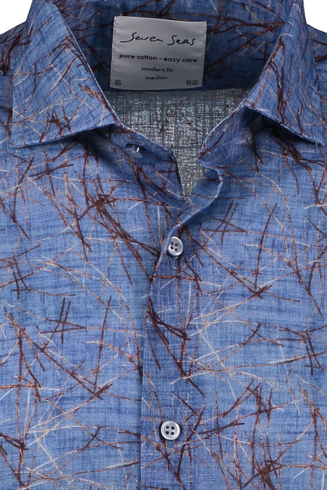 Skjortor>SEVEN SEAS Dakota 22329 Ss Short