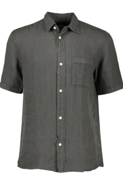Skjortor>Mads Norgaard Dyed Linen Slavko Shirt S/S