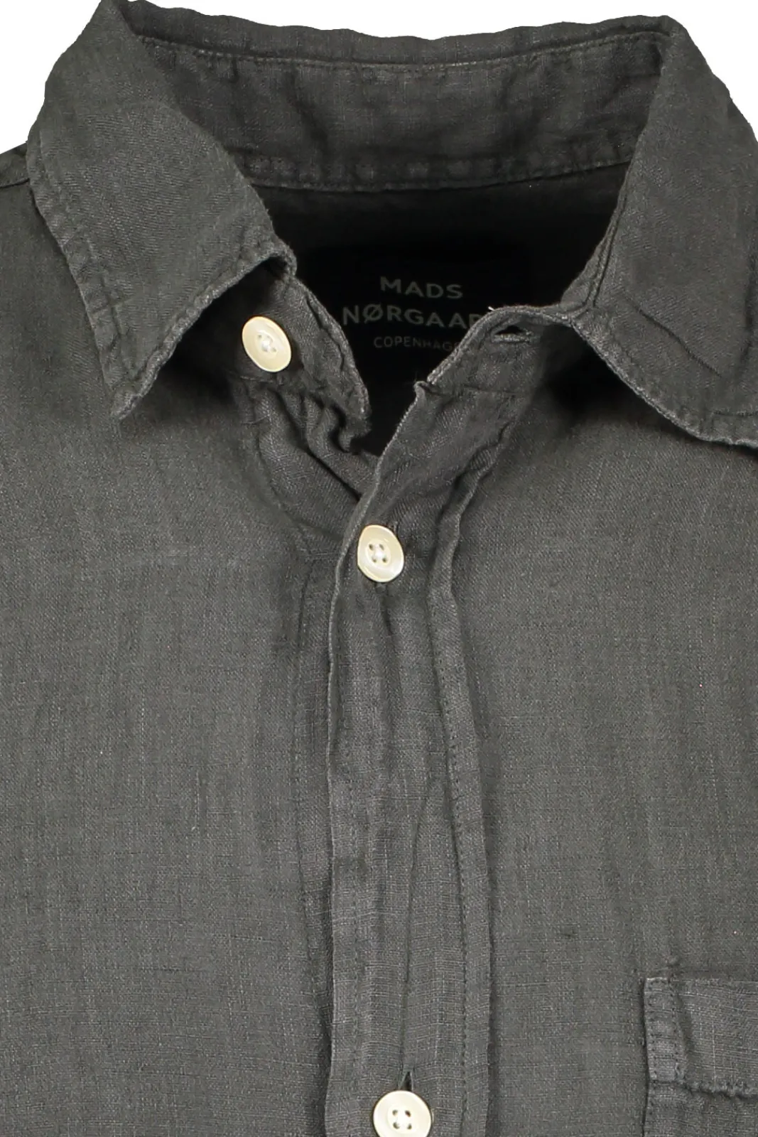 Skjortor>Mads Norgaard Dyed Linen Slavko Shirt S/S