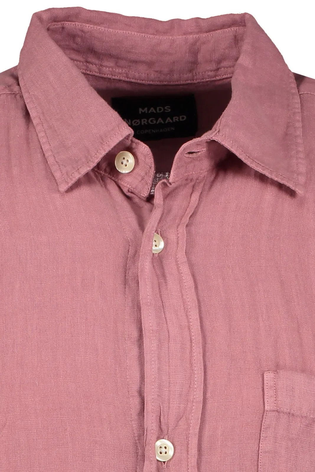Skjortor>Mads Norgaard Dyed Linen Slavko Shirt S/S