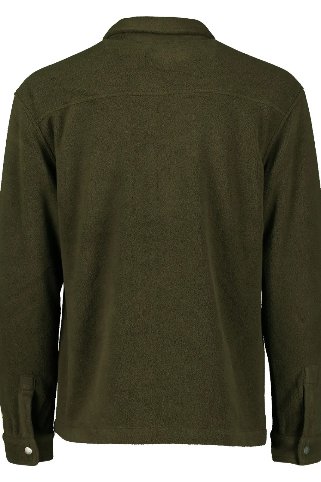Shop Lyle & Scott Embroidered Fleece Overshirt