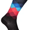 Strumpor>HAPPY SOCKS Faded Diamond Sock