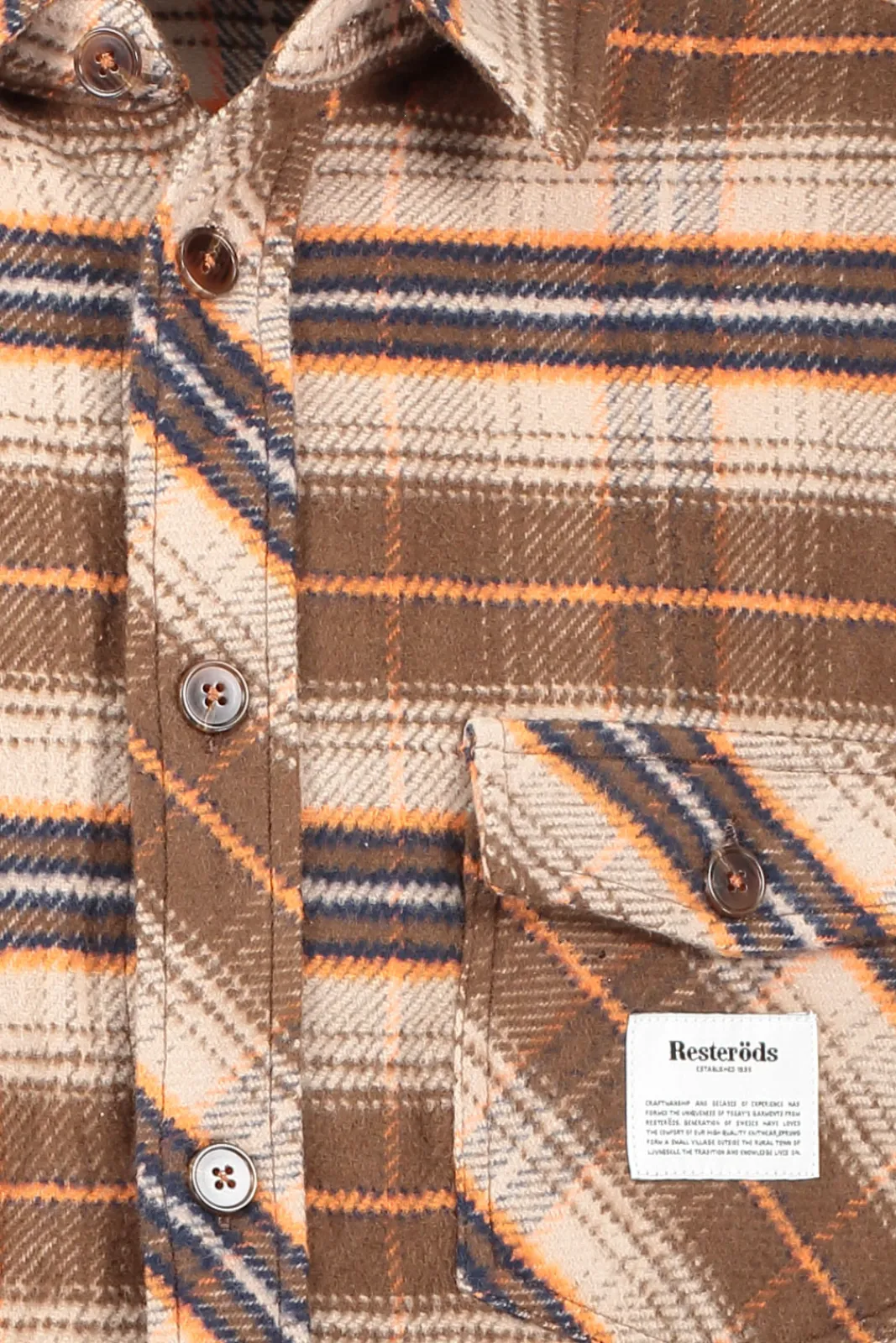 Skjortor>RESTERÖDS Flannel Shirt