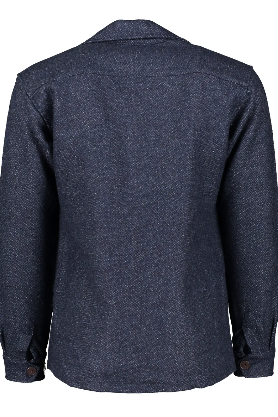 Shop JOHN HENRIC Fleece Overshirt A02125