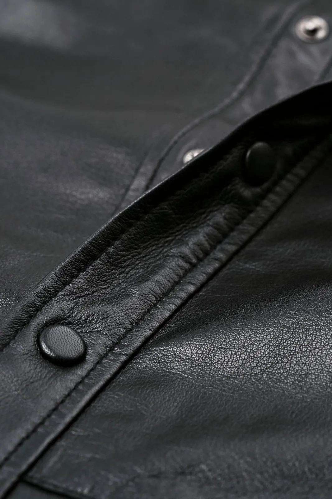 Skjortor>TIGER OF SWEDEN Forrest 2 Leather S