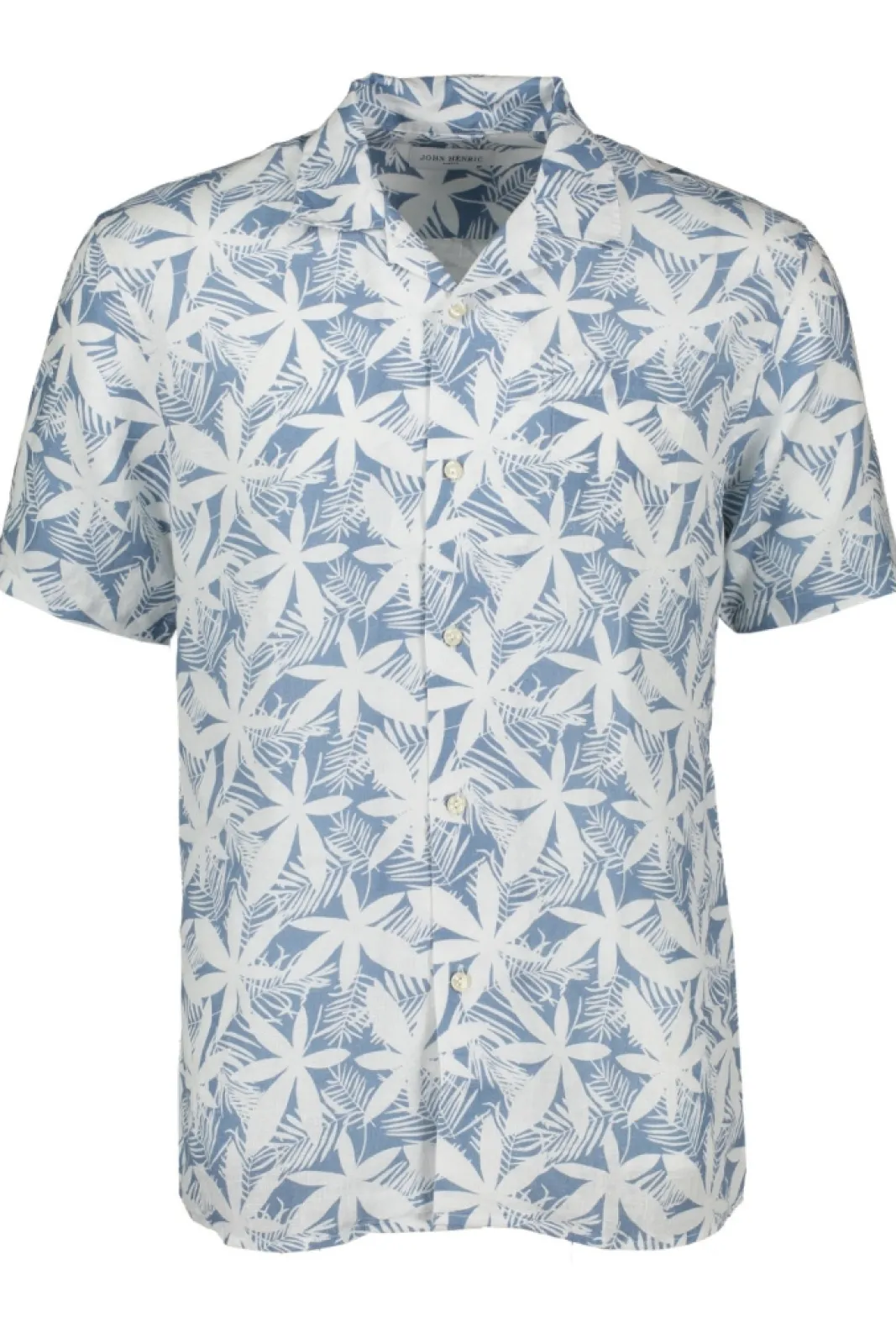 Skjortor>JOHN HENRIC Hawaii Linen Shirt