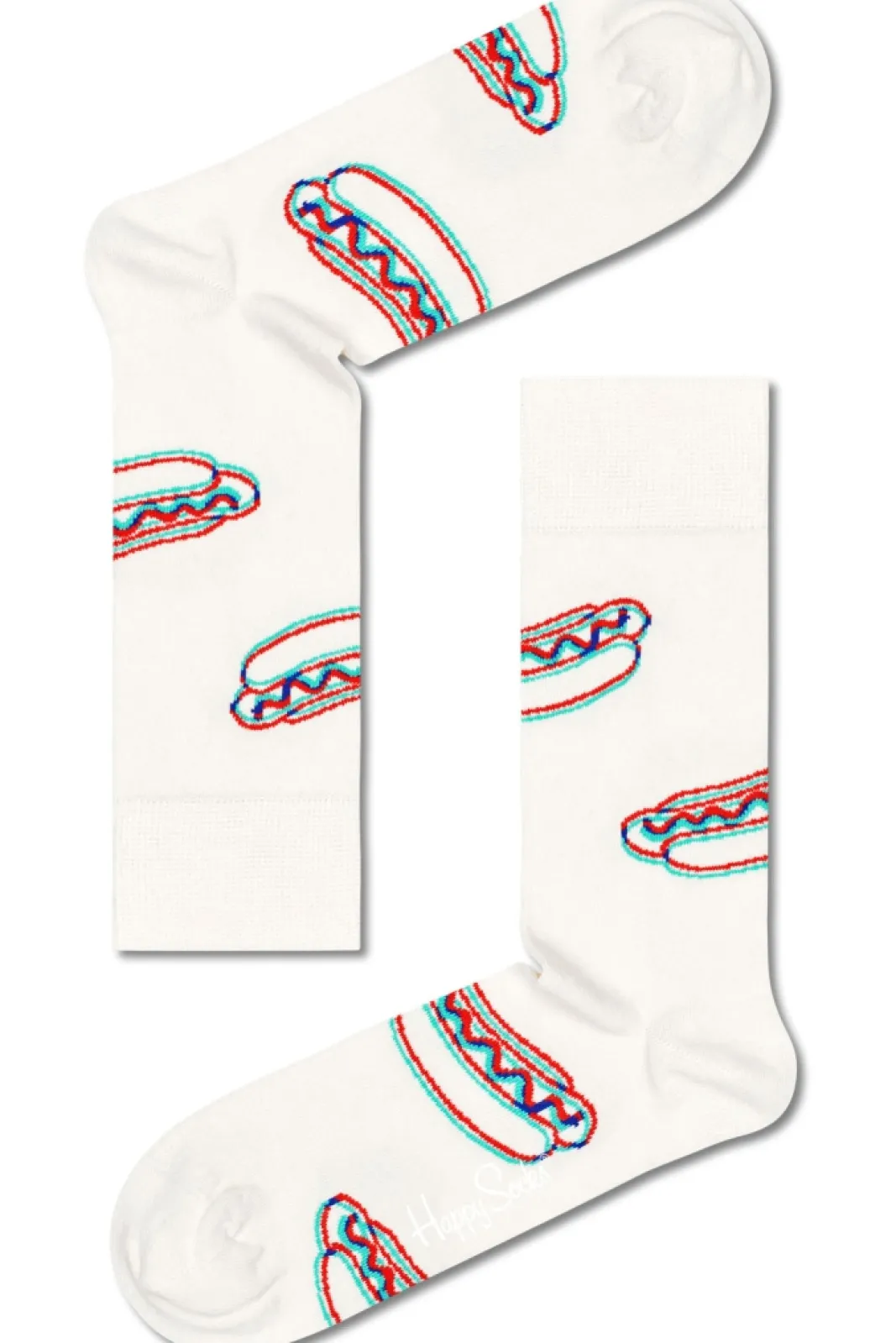 Strumpor>HAPPY SOCKS Hot Dog Sock