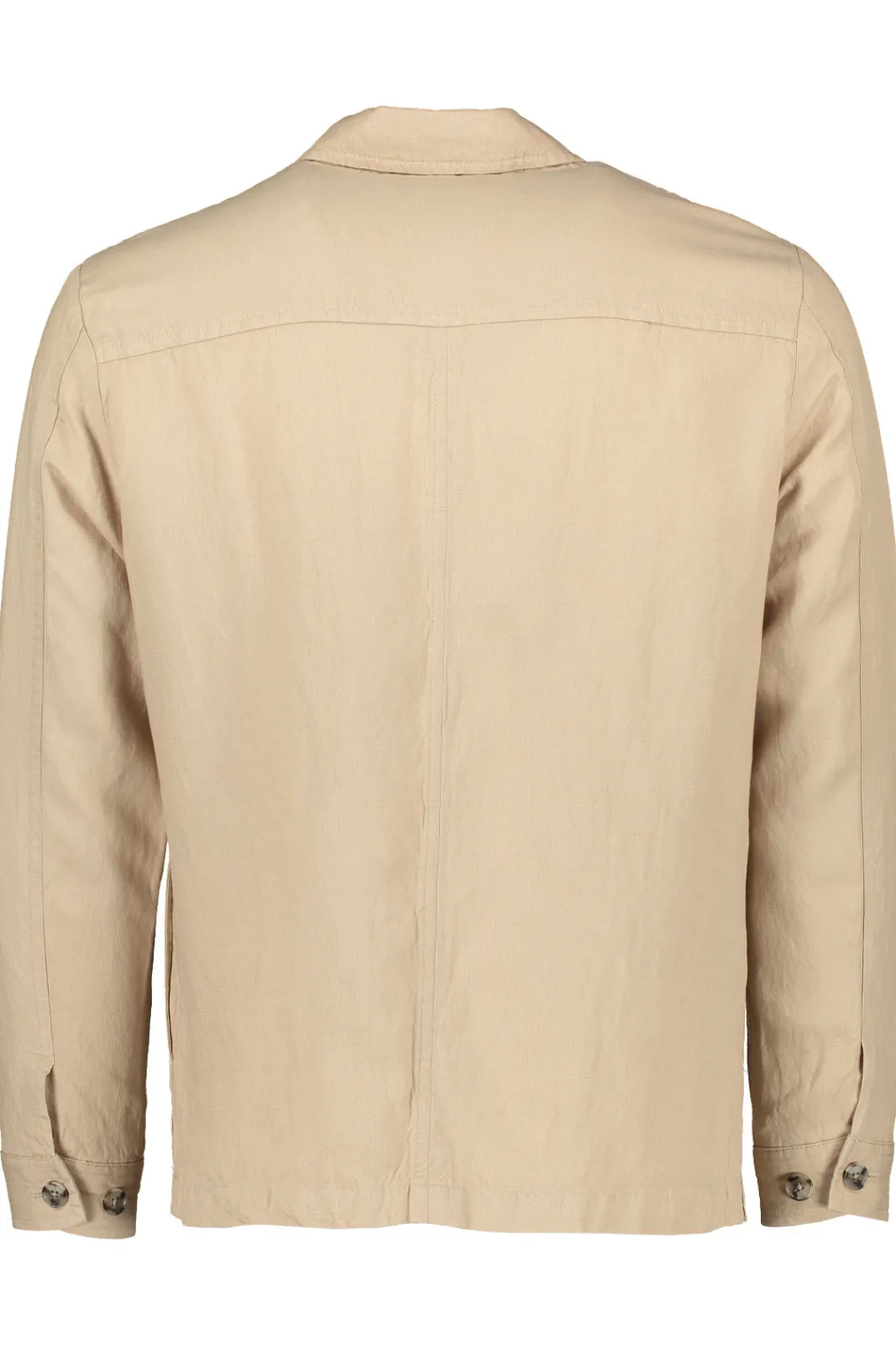 Cheap J.Lindeberg Jason Zip Linen Overshirt