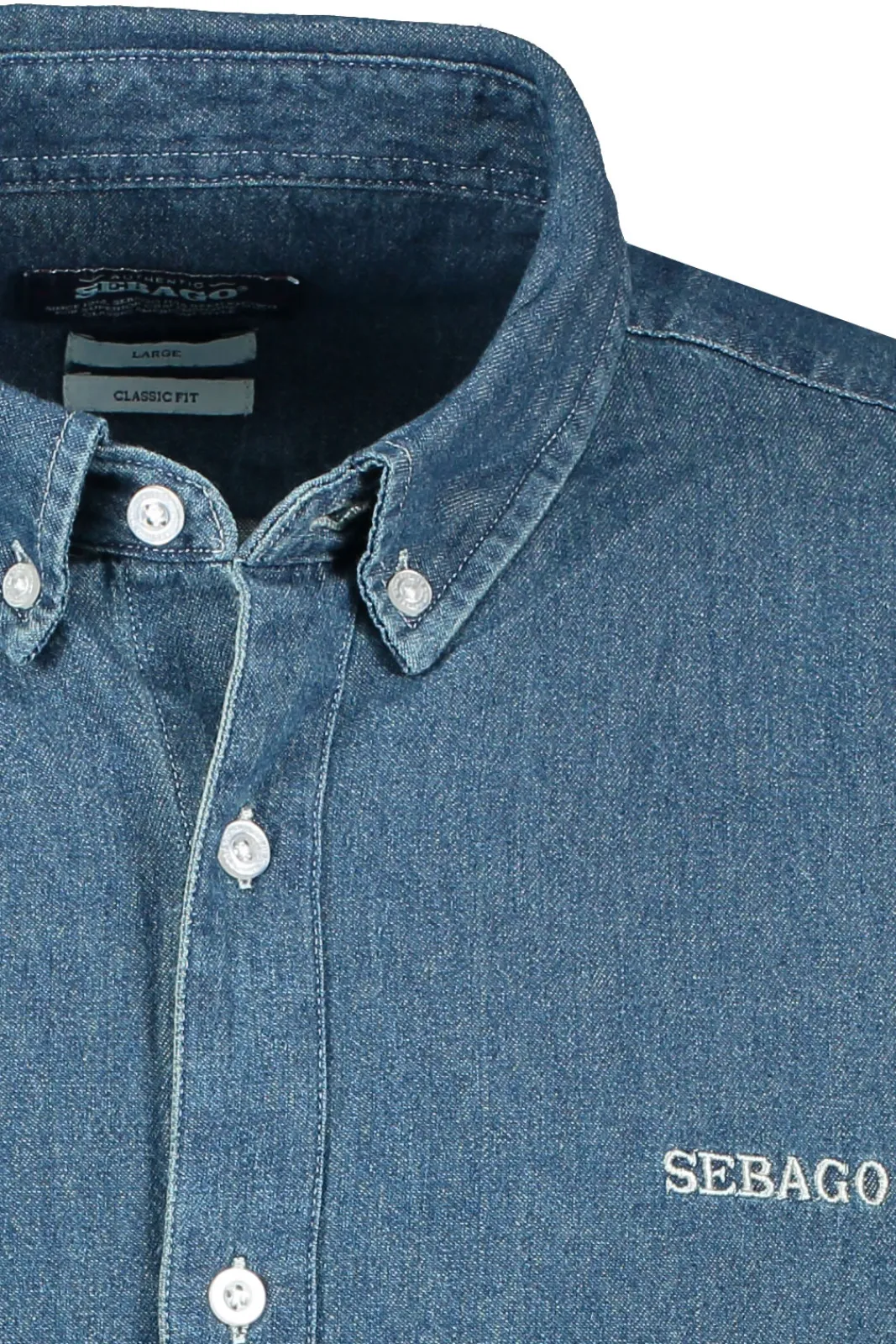 Skjortor>SEBAGO M Cliff Denim Shirt