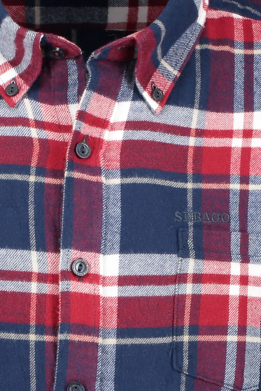 Skjortor>SEBAGO M Tom Flannel Check Shirt