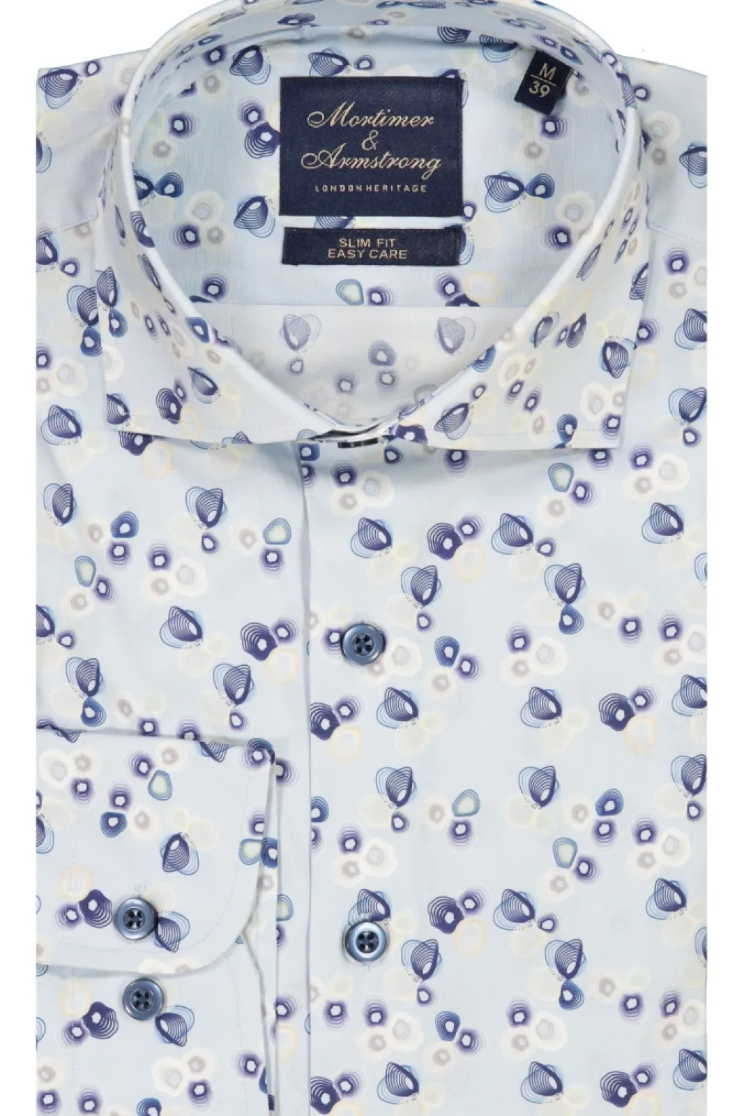 Skjortor>Mortimer&Armstrong Ma Shirt Ls Slim Fit