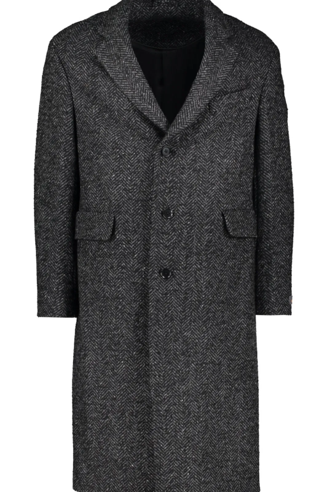 Shop MORRIS Maughan Herringbone Coat