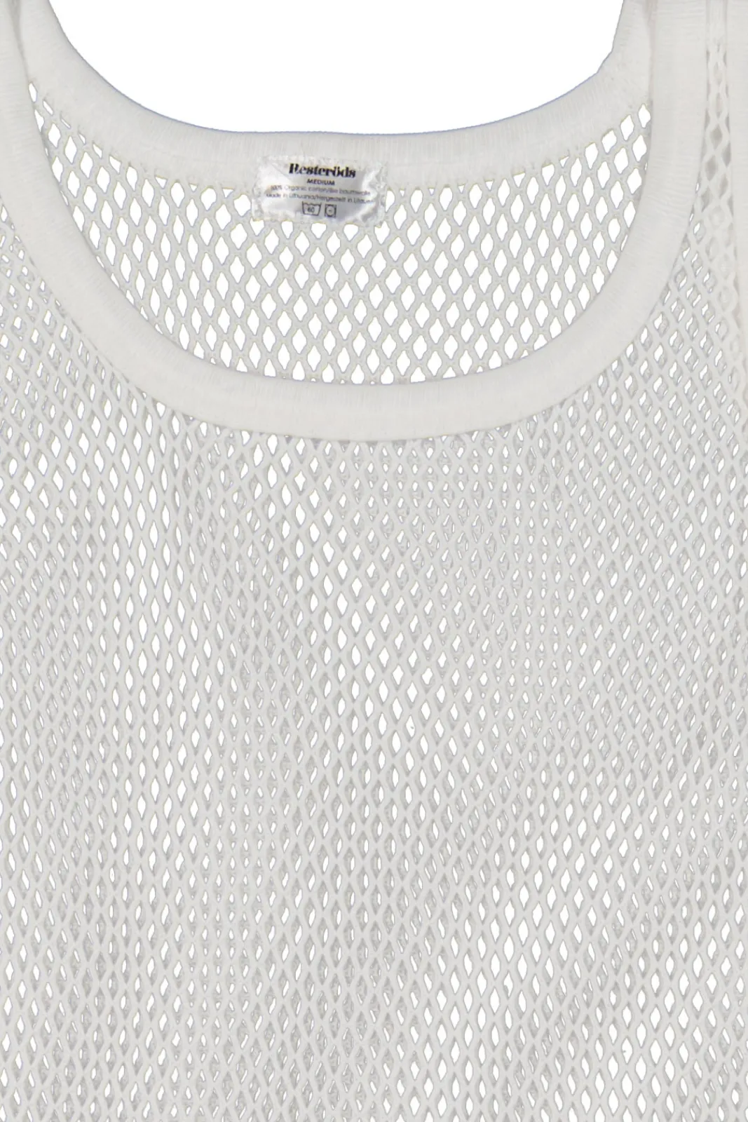 NattKläder>RESTERÖDS Net Singlet Organic Cotton 2-Pack