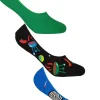 Strumpor>HAPPY SOCKS 3-P Barbeque Liner