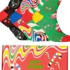 Strumpor>HAPPY SOCKS 4-Pack Psychedelic Candy Cane Socks Gift Set