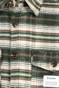 Shop RESTER脰DS Padded Flannel Shirt