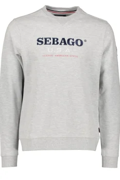 Fashion SEBAGO Port Sweat Crew Neck