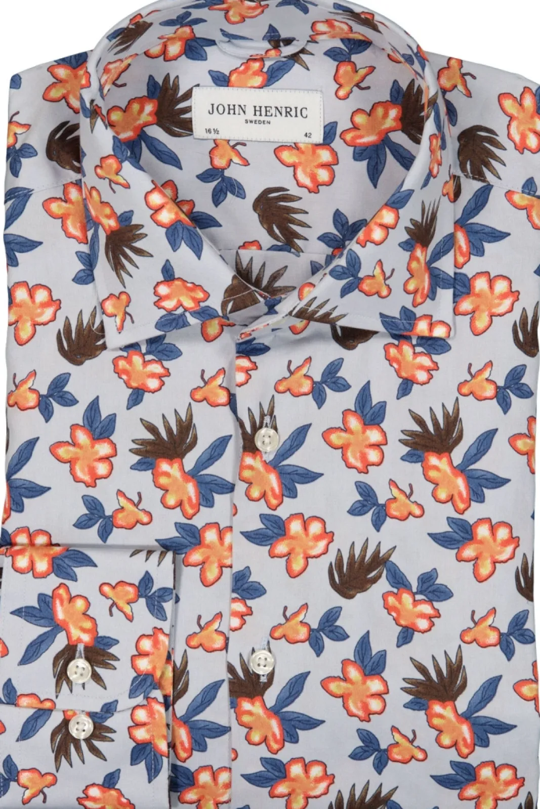 Skjortor>JOHN HENRIC Printed Shirt