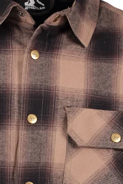 Cheap WHISTLER Quilted M Lined Flannel Shirt
