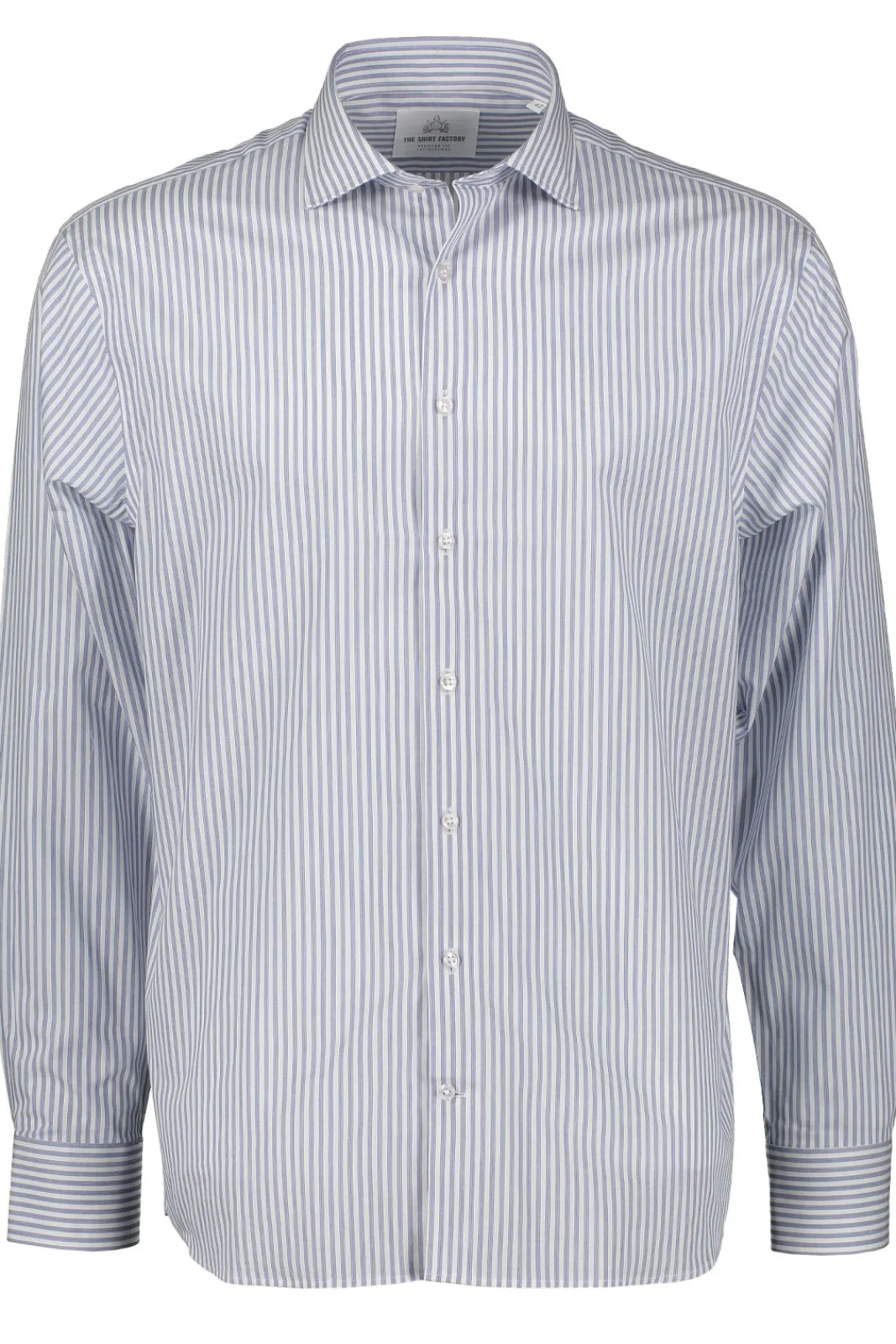 Skjortor>The Shirt Factory Randig Twillskjorta Jermyn St.Regular Fit