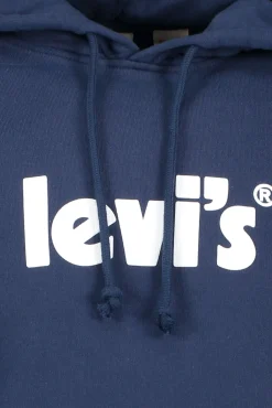 Fashion LEVIS Relaxed Graphic Po Poster Hoodie
