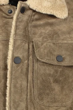 Fashion JOFAMA Sam Shearling Jean Jacket M