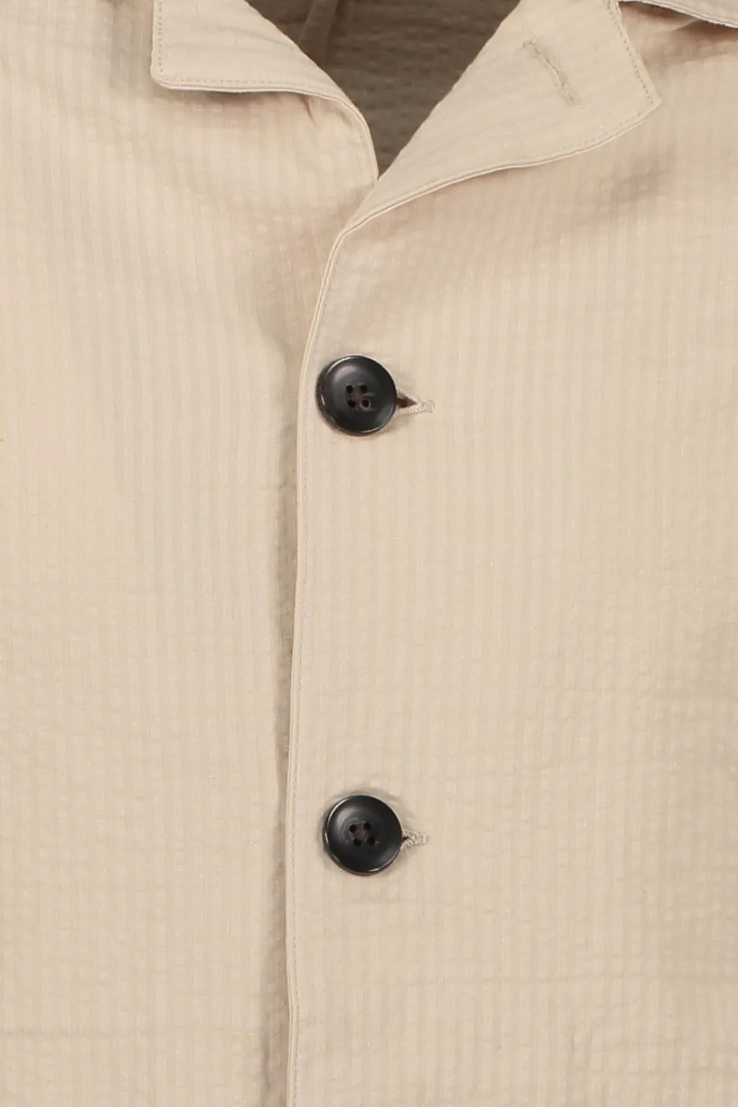 Sale JOHN HENRIC Seersucker Shirt Jacket