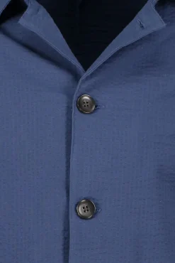 Best Sale JOHN HENRIC Seersucker Shirt Jacket