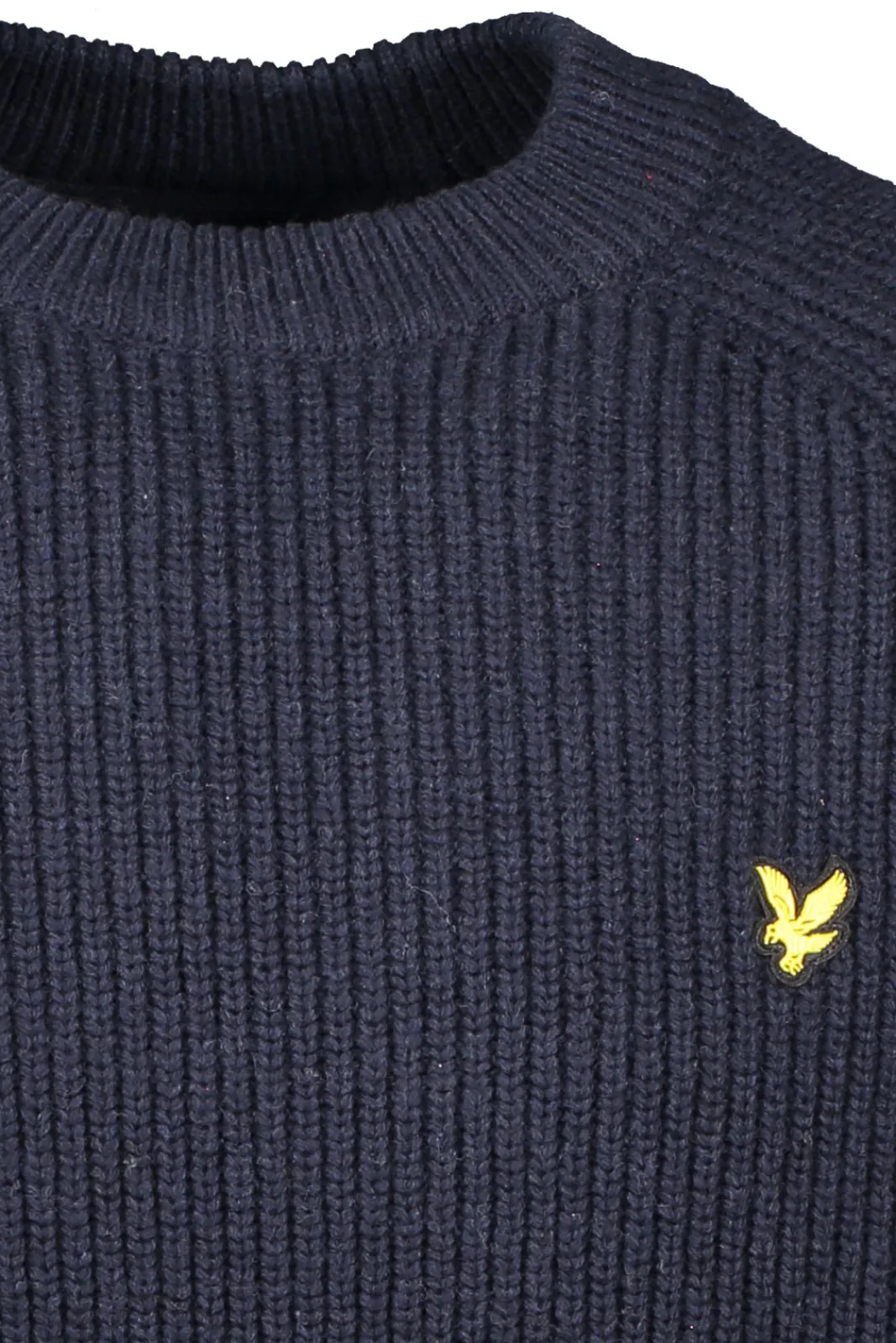 Stickat>Lyle & Scott Shaker Stitch Mock Neck