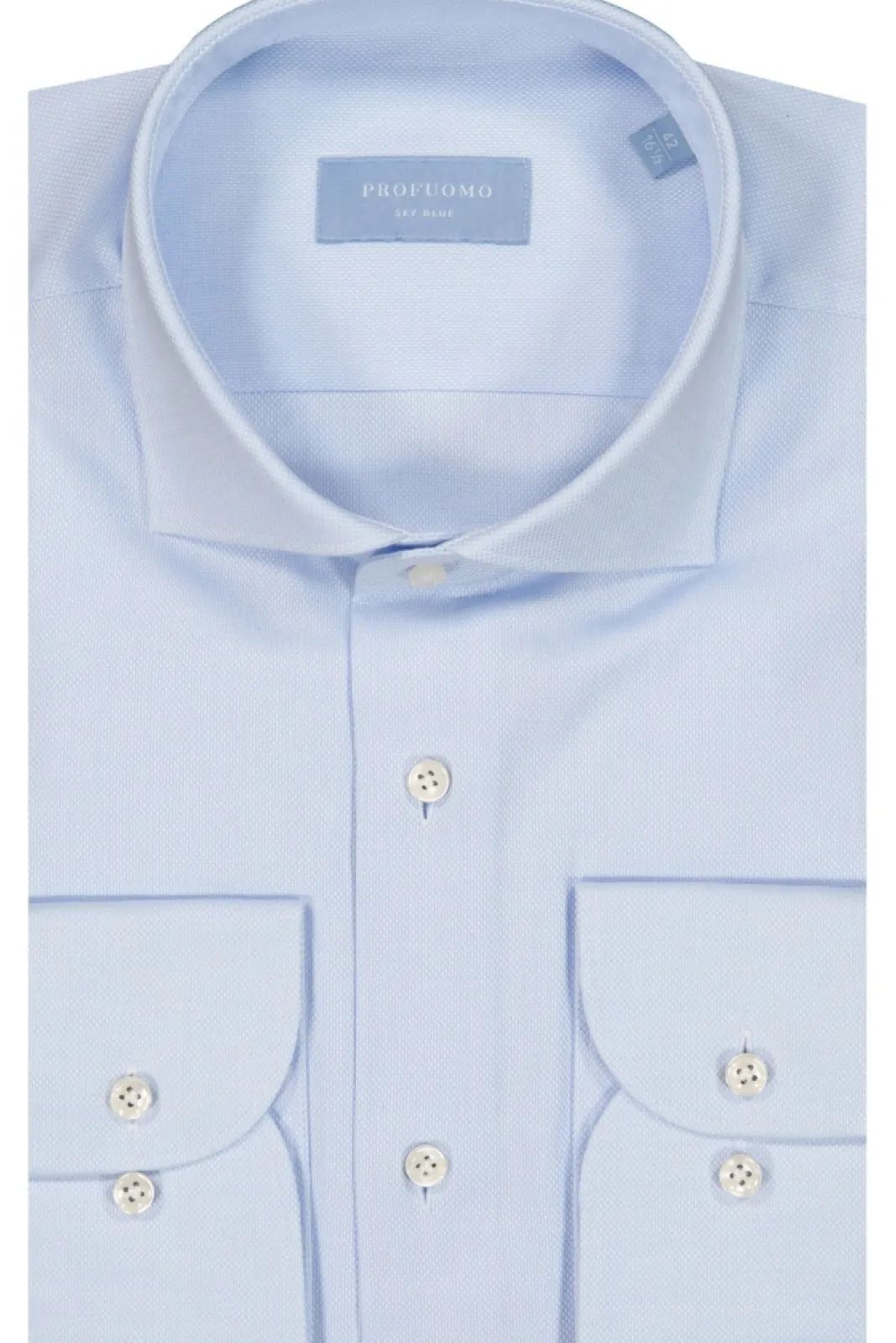 Skjortor>PROFUOMO Shirt Cutaway Sf Sc Slv7