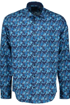 Discount Mortimer&Armstrong Shirt With Big Roses Modern Fit