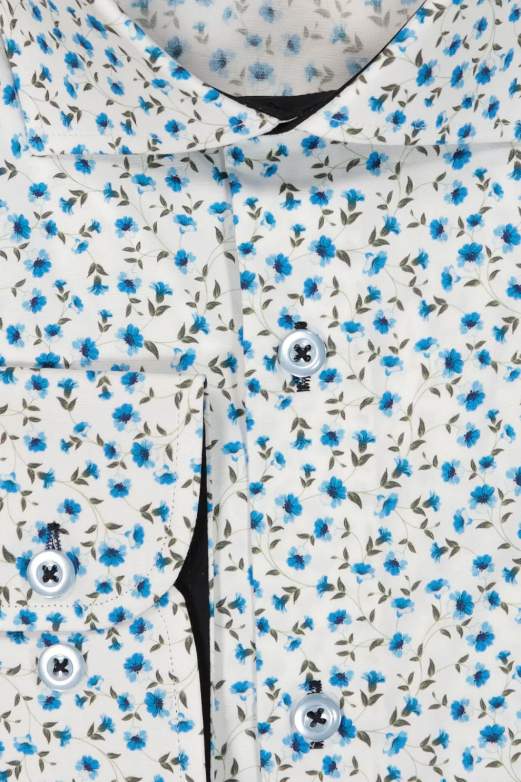 Sale Mortimer&Armstrong Shirt With Climbing Flowers Slim Fit