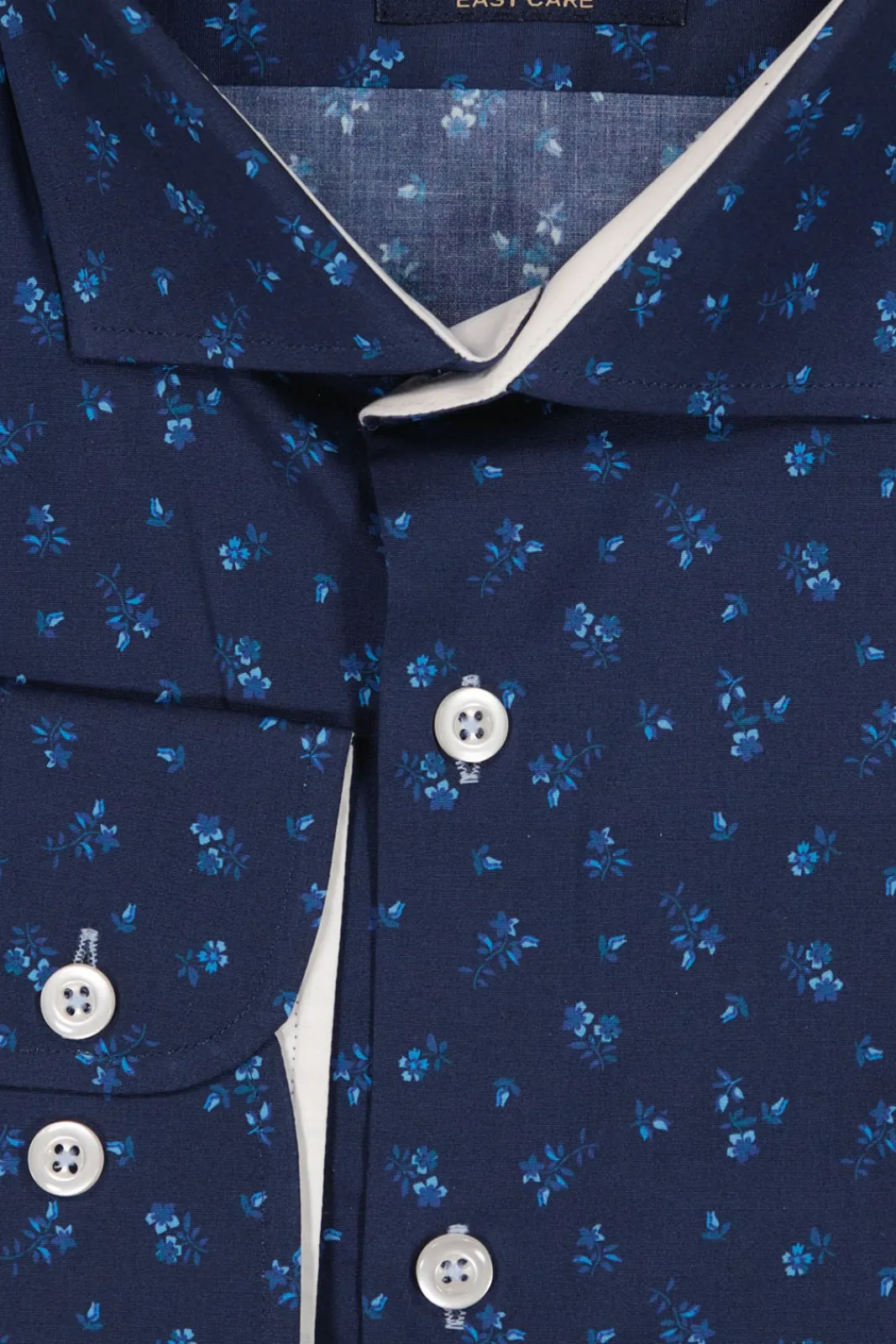 New Mortimer&Armstrong Shirt With Little Flowers Modern Fit