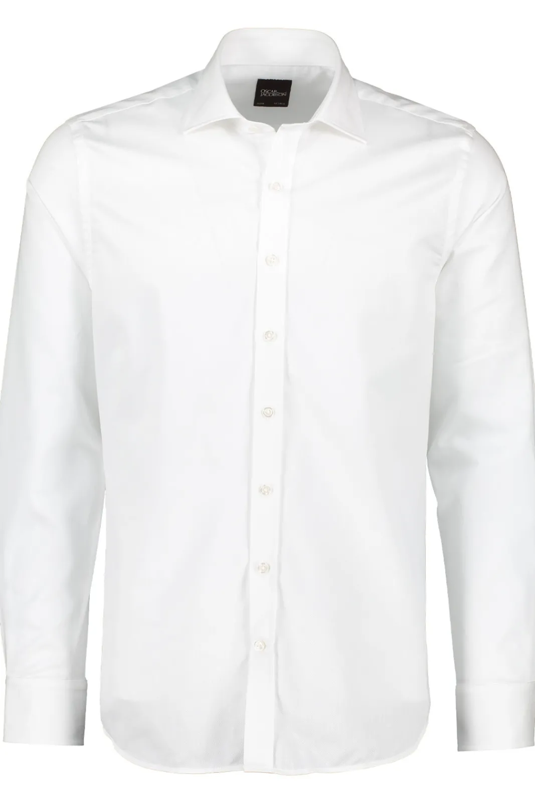 Skjortor>OSCAR JACOBSON Slim Fit Cut Away Business Twill