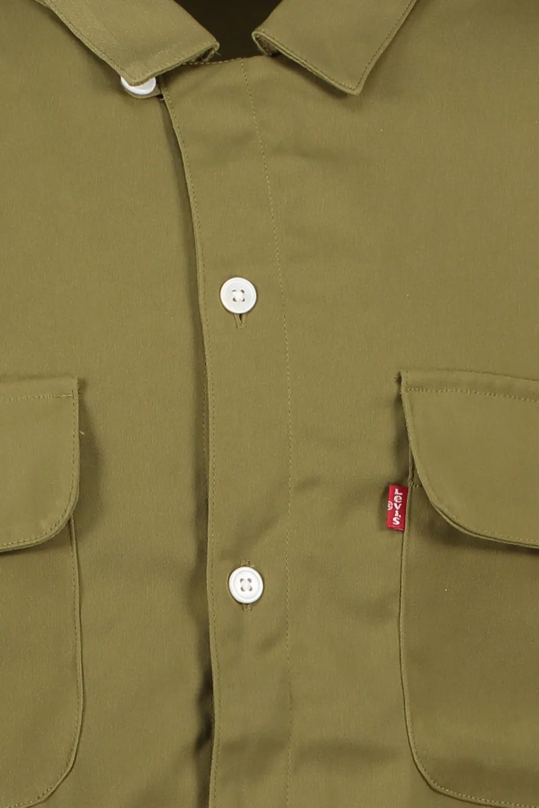 Skjortor>LEVIS Ss Pajama Shirt Martini Olive