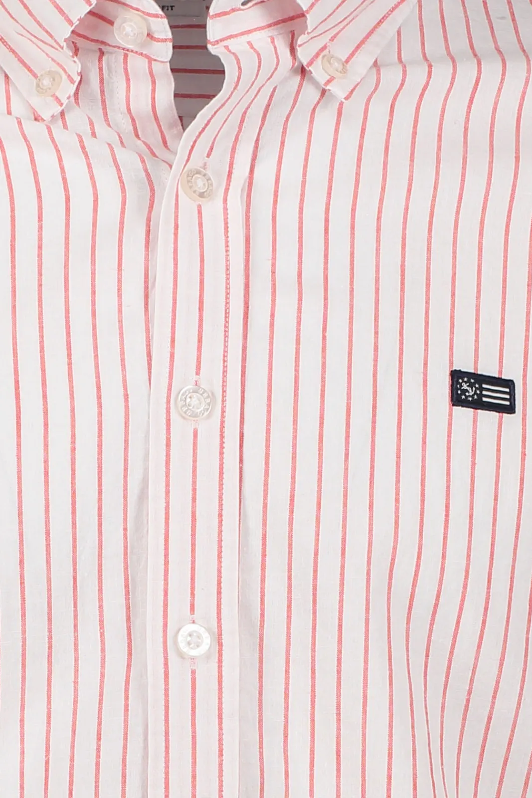 Skjortor>SEBAGO Striped Linen Shirt