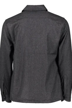 Cheap JOHN HENRIC Striped Overshirt A02122