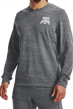 Clearance UNDER ARMOUR Ua Rival Terry Graphic Crew