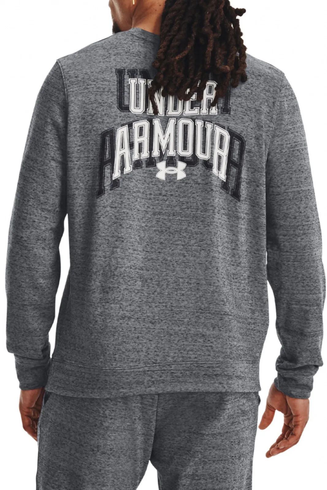 Clearance UNDER ARMOUR Ua Rival Terry Graphic Crew