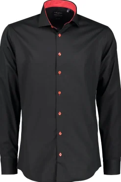 Cheap Mortimer&Armstrong Uni Shirt Black With Red Details Slim Fit