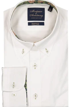 Cheap Mortimer&Armstrong Uni Shirt With Flower Dessin Modern Fit