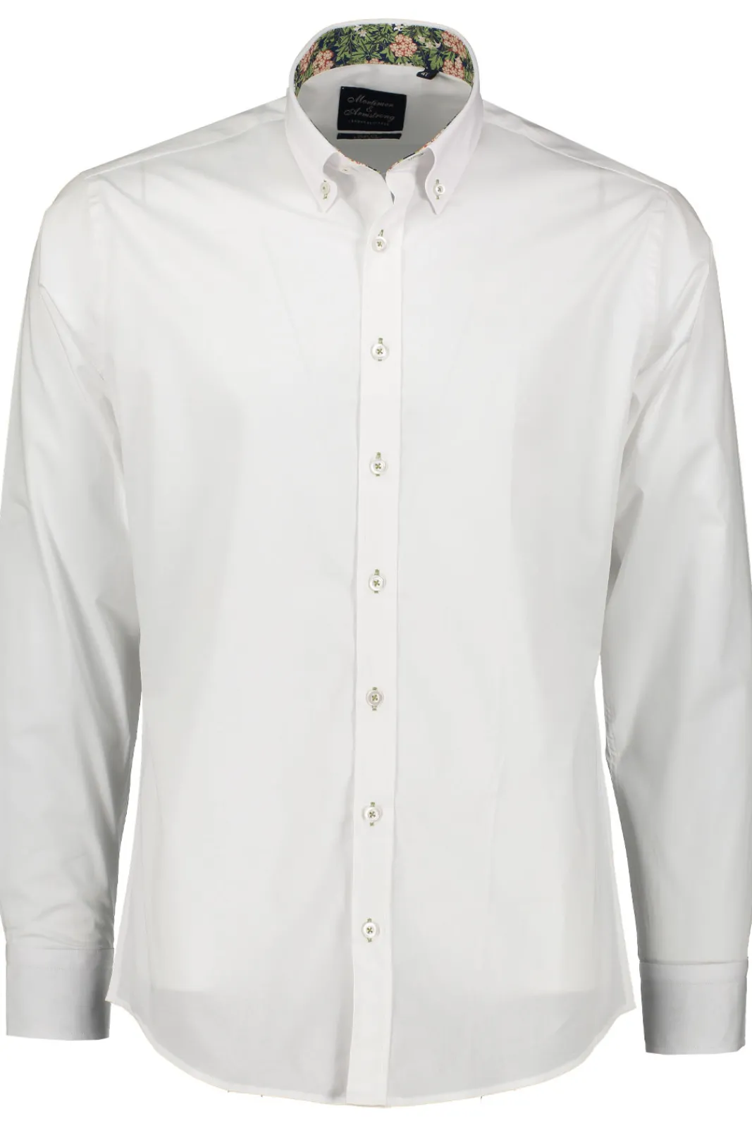Discount Mortimer&Armstrong Uni Shirt With Flower Dessin Slim Fit