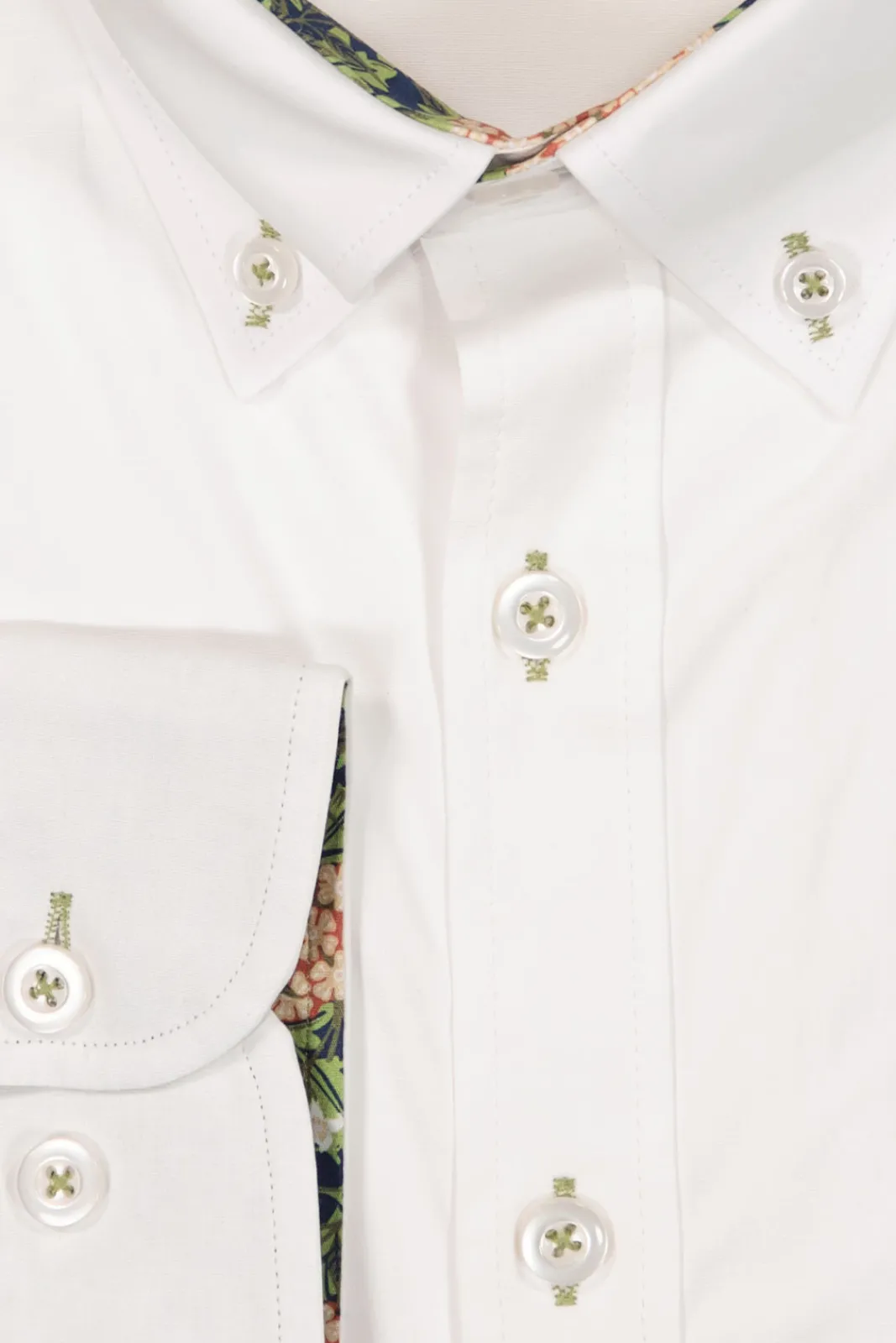 Discount Mortimer&Armstrong Uni Shirt With Flower Dessin Slim Fit