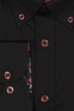 Sale Mortimer&Armstrong Uni Shirt With Flower Details Modern Fit